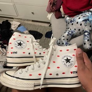 Valentines Day Converse Women’s Shoe (size 8.5)